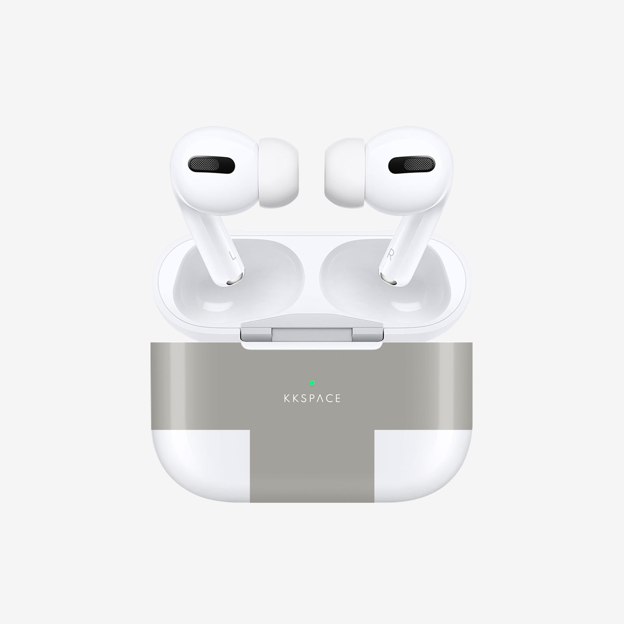 Виниловая наклейка GREY для AirPods