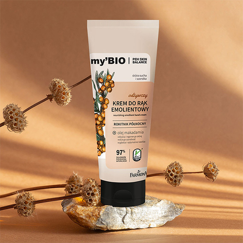 Питательный смягчающий крем для рук Облепиха Farmona My BIO Nourishing Hand Cream 100мл