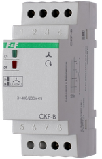 Реле контроля фаз CKF-B 380В 50Гц 8A  ЕВРОАВТОМАТИКА.