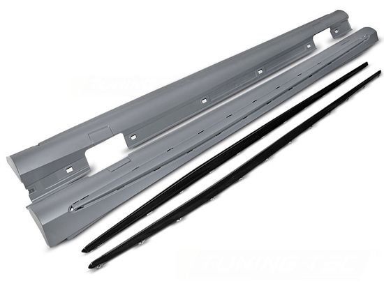 Накладки на пороги MERCEDES CLA W117 16-19 45 AMG STYLE