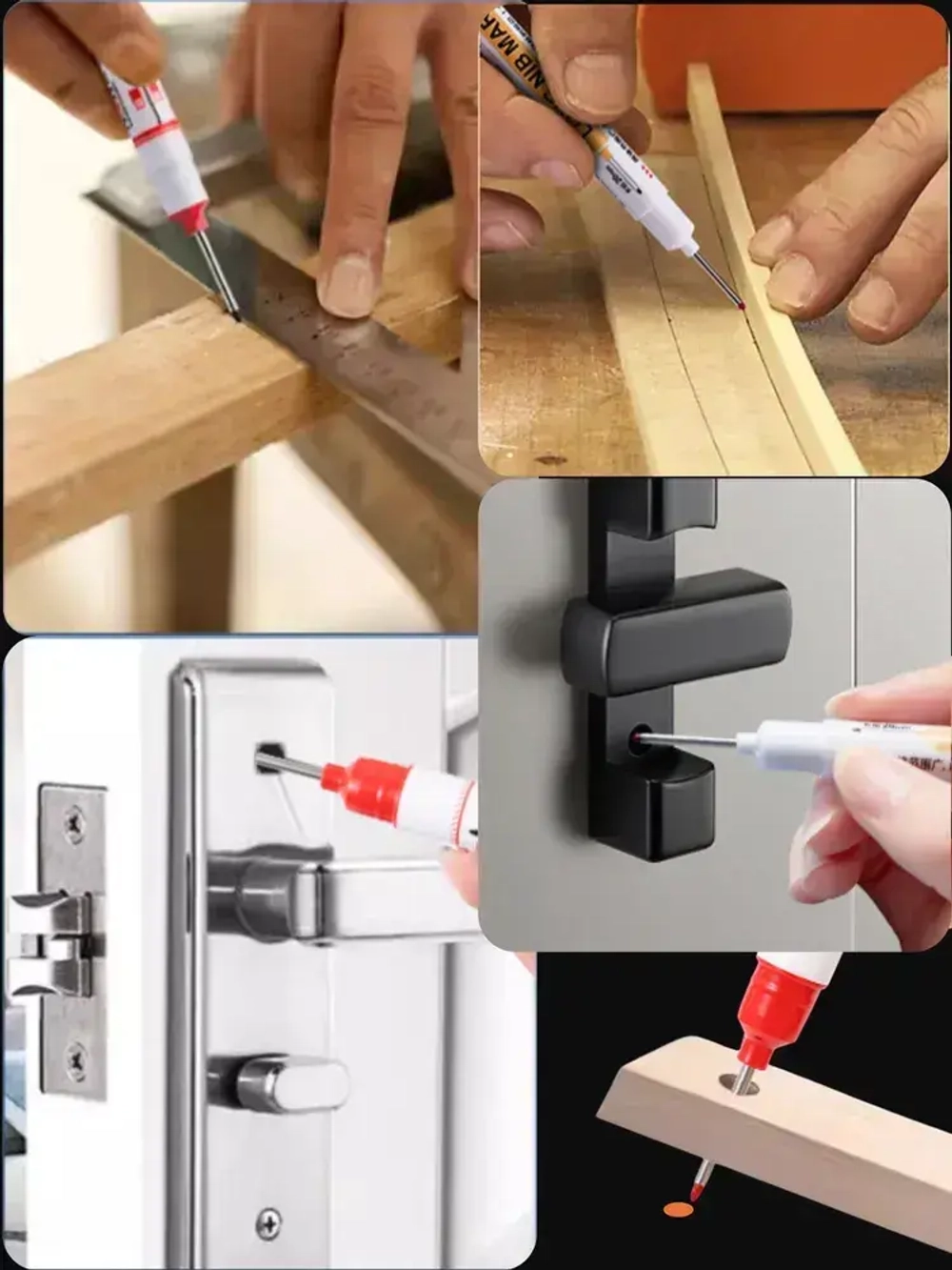 Маркер строительный тонкий