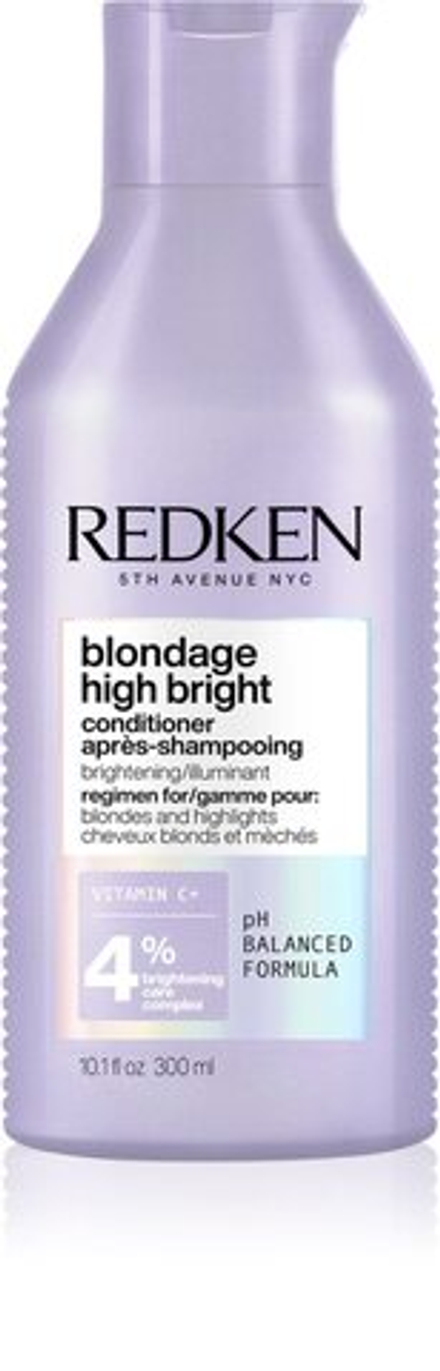 Redken Blondage High Bright - осветляющий кондиционер для светлых волос /   300  ml  / GTIN 3474637070618