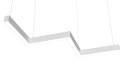 Светильник светодиодный зигзаг FS-TG 40Вт 425х70х1499