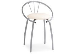 Стул на металлокаркасе Tankard ваниль крап / светлый мусс