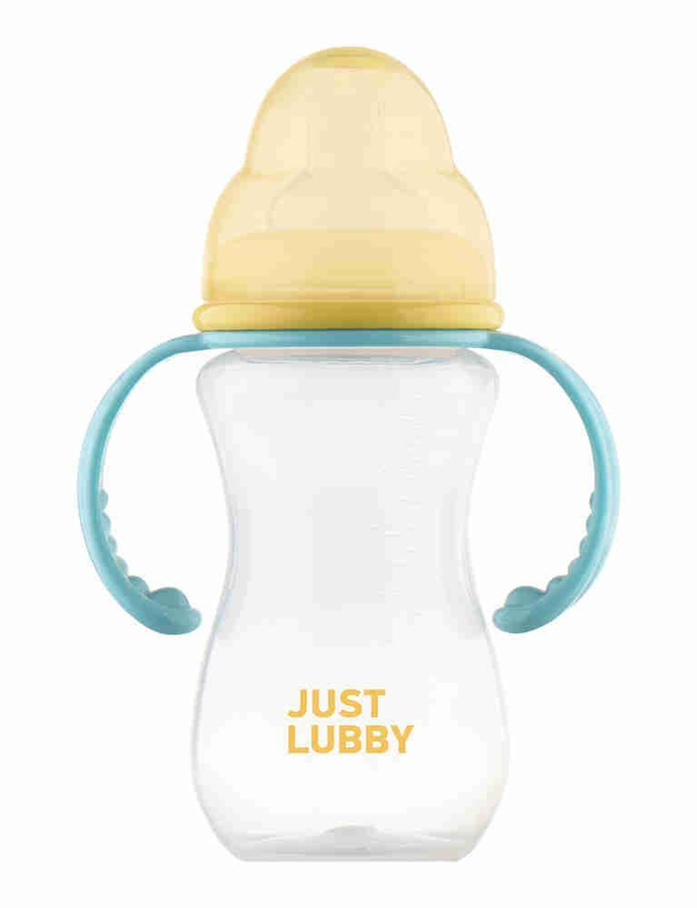Поильник-непроливайка just lubby, мягк. нос., от 6 мес, 270 мл, РР арт.13970