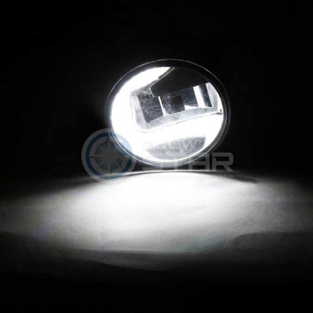 Светодиодные модули LED FOG M701, ПТФ + ДХО, 4000Lm (комплект, 2шт)