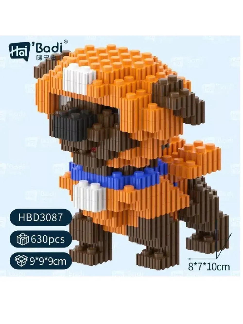 Конструктор мини блоки 3D Зума 630 деталей