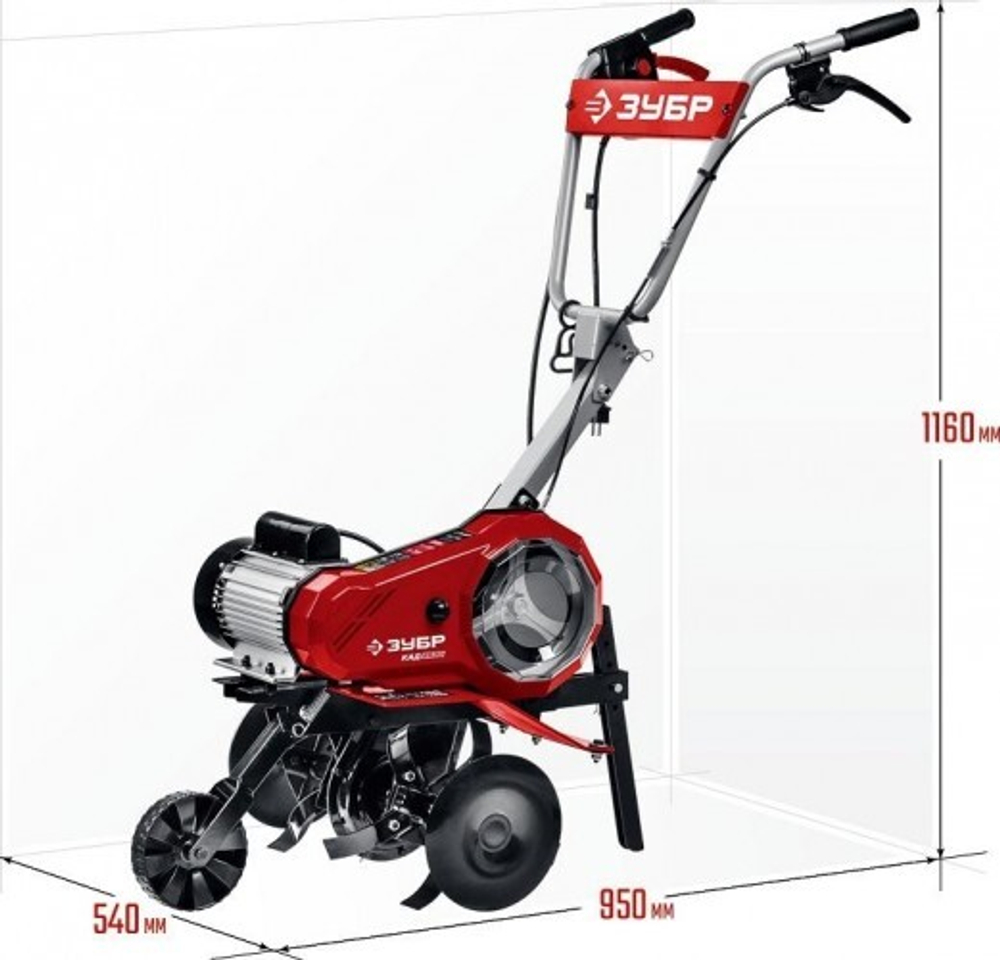 Культиватор электрический ЗУБР КАД-2500
