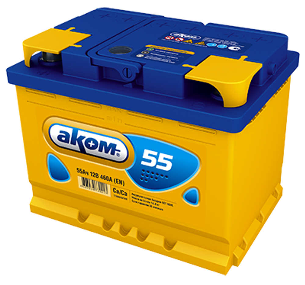 AKOM  6CT- 55 аккумулятор