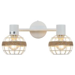 Светильник настенно-потолочный спот Rivoli Anselma 7034-702 2 x E14 40 Вт поворотный