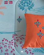 Комплект постельного белья двуспальный Chahar Bagh Hermodr 8 предметов 130220293 Иран