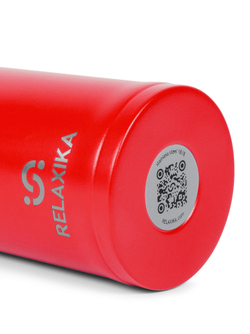 Термокружка Relaxika 701 (0,48 литра), красная