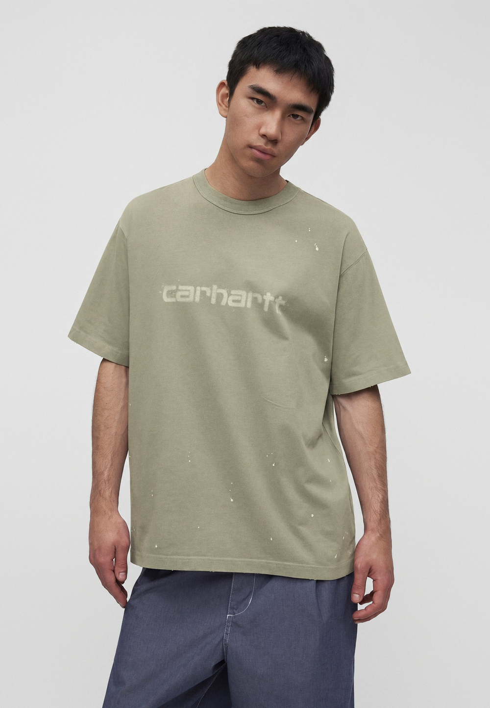 Carhartt WIP Футболка с принтом - Зелёный