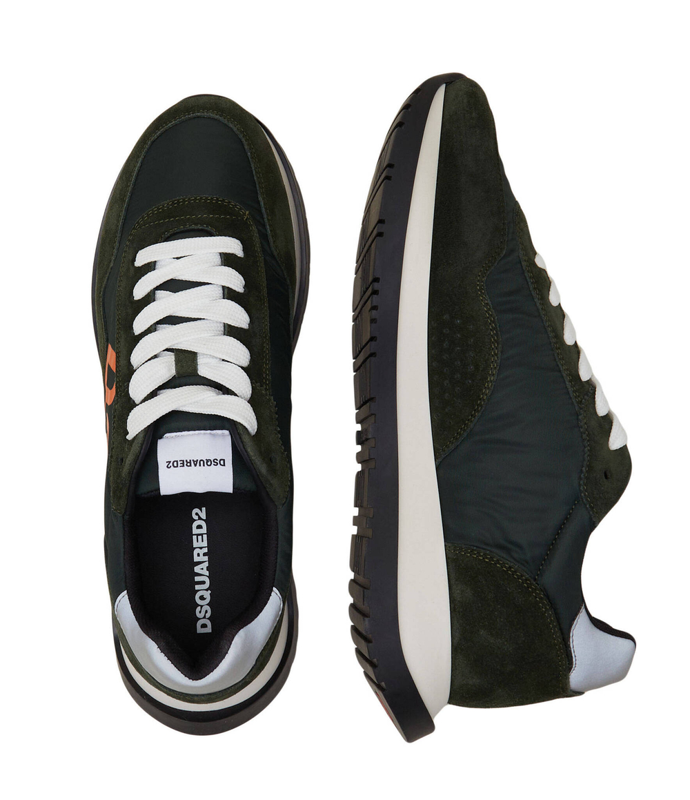 Skórzane кроссовки Dsquared2 - черный(SNM0270 01601681)