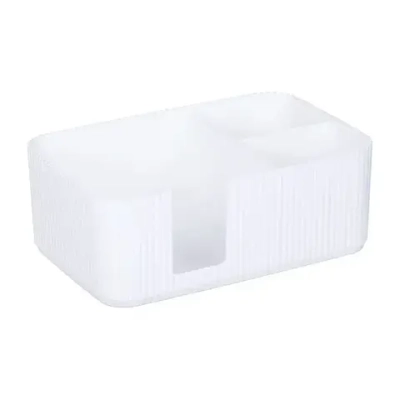 Салфетница СТРИП (3 секции) Белый