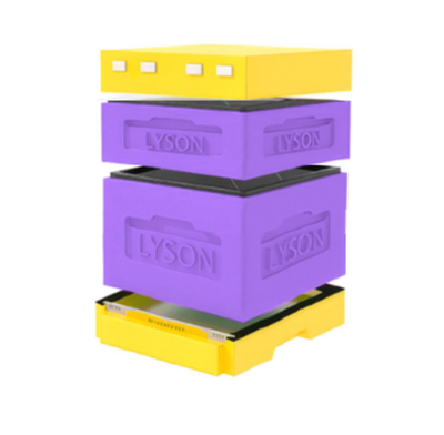 Улей 12 рамочный ППС +1 магазин (Лысонь Вологда) комплект