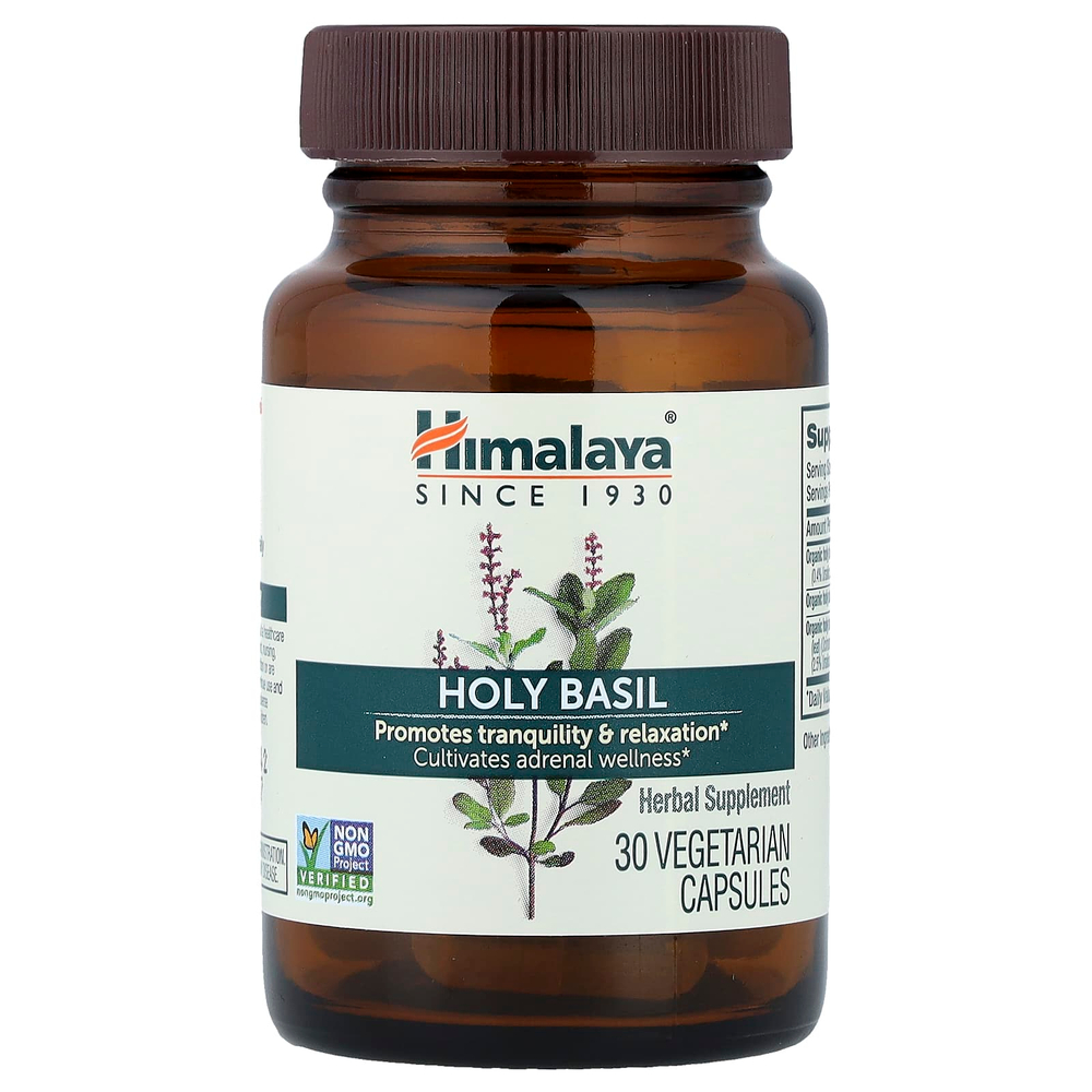 Himalaya, Базилик священный, 30 вегетарианских капсул