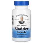 Christopher's Original Formulas, Формула для мочевого пузыря, 450 мг, 100 вегетарианских капсул