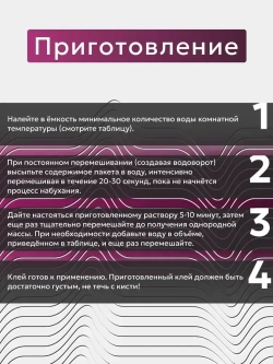 Клей для флизелиновых обоев LUXOL флизелин (Flizelin) Standart 200 г (пакет)