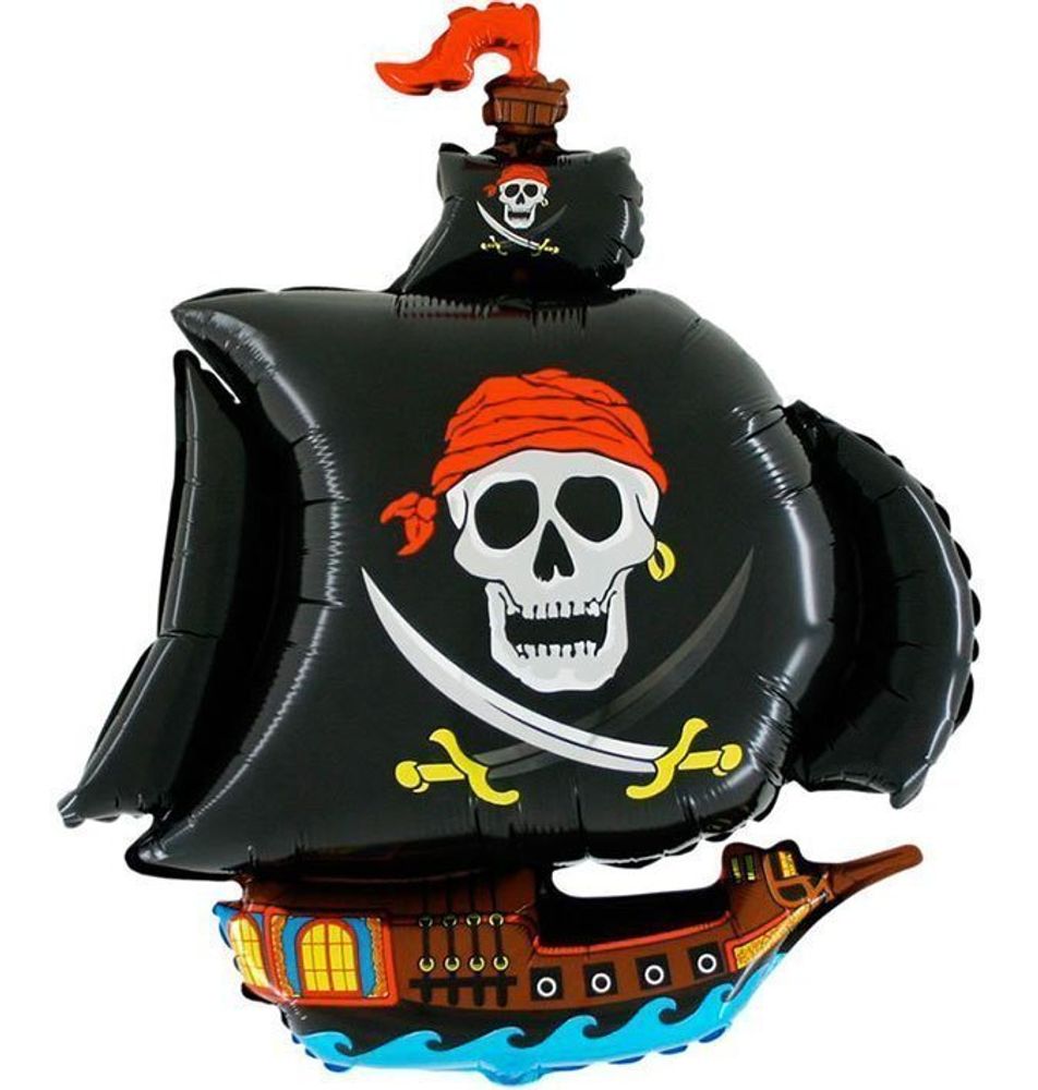 И Пиратский корабль (черный)