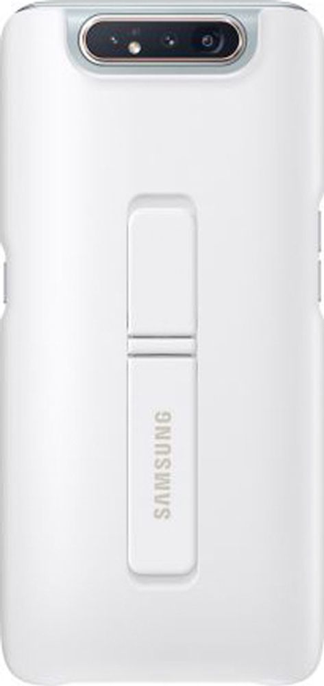 Чехол для сотового телефона для Samsung Galaxy A80, EF-PA805CWEGRU, белый