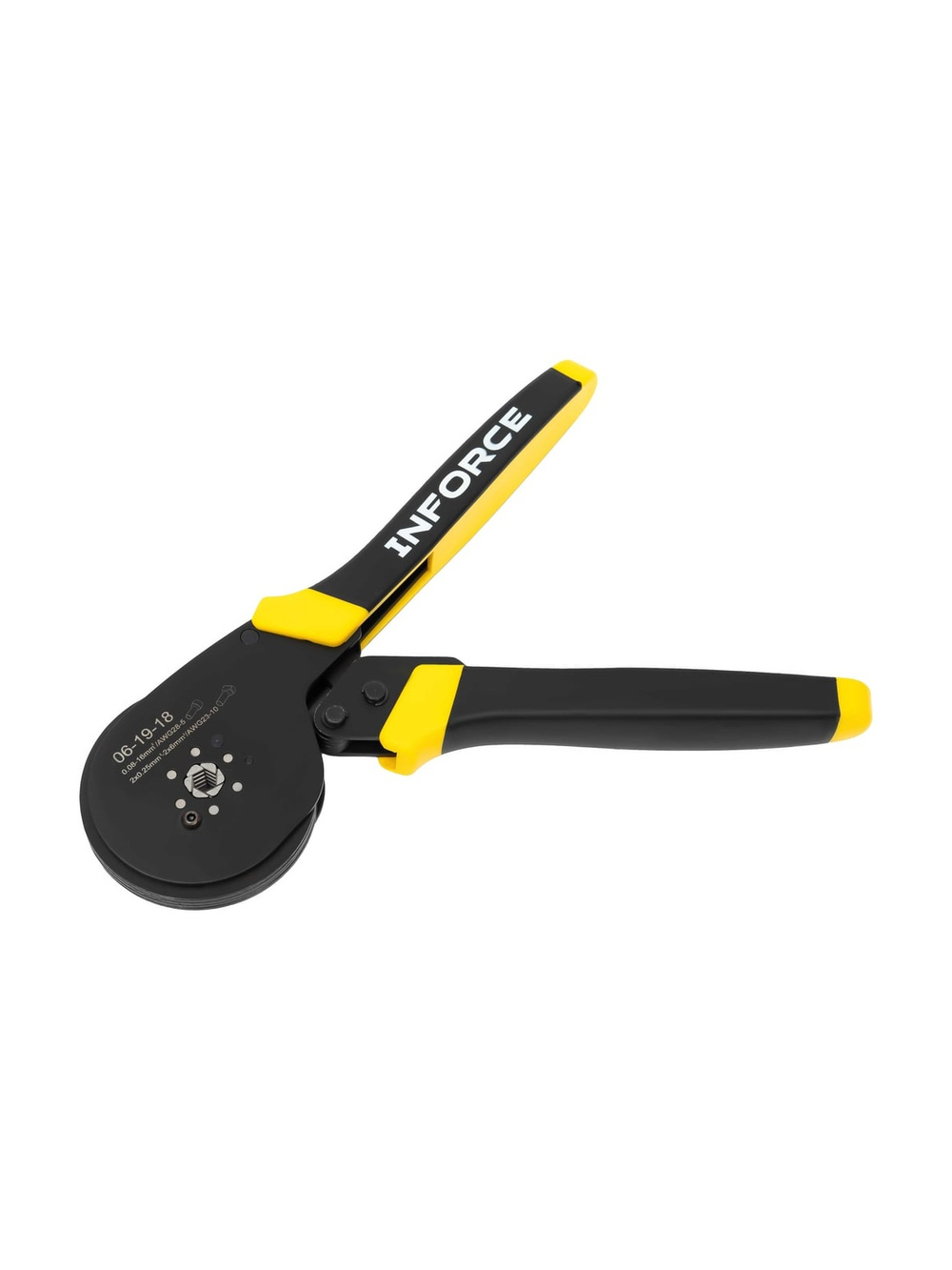 Пресс-клещи Inforce шестигранные 0,08 - 16 мм2 тефлон 06-19-18