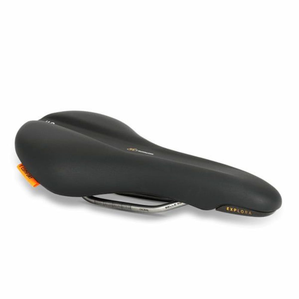 Седло вело SELLE ROYAL 274х152мм Explora Athletic черное/02-300480
