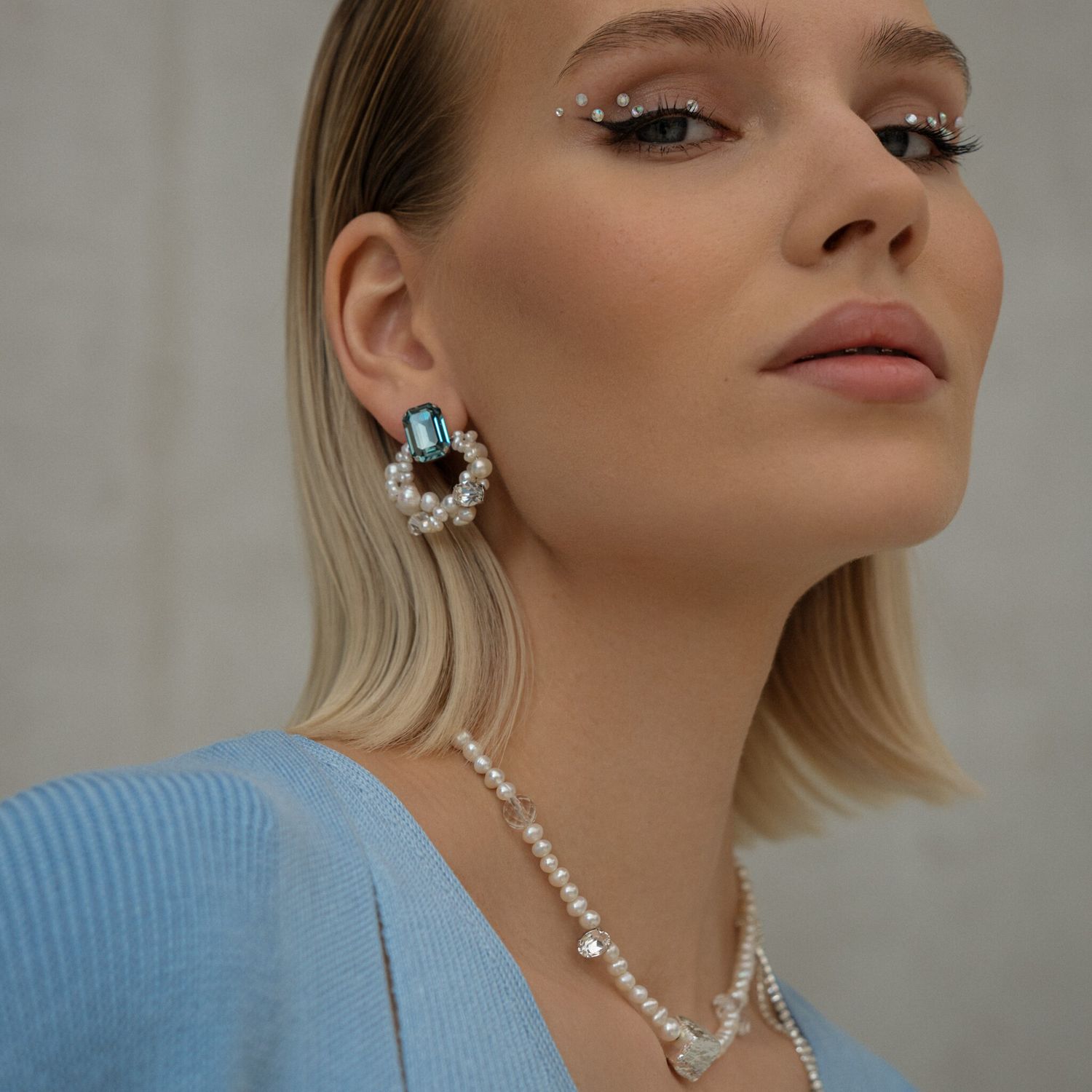 Серьги Indian Pearl Earrings