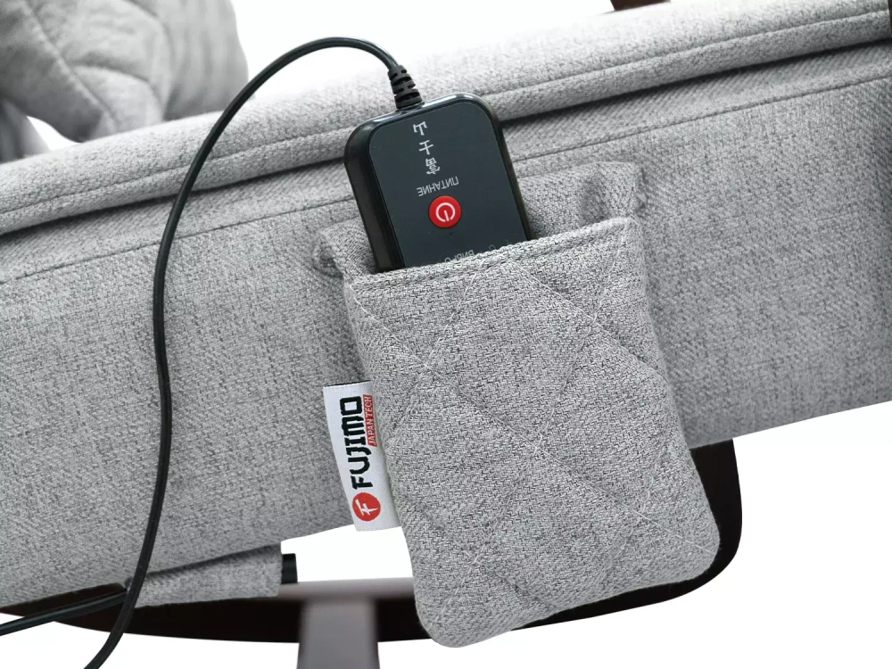 Массажное релакс кресло Fujimo Soho Next F2007 TCX Серый (Tony 13)