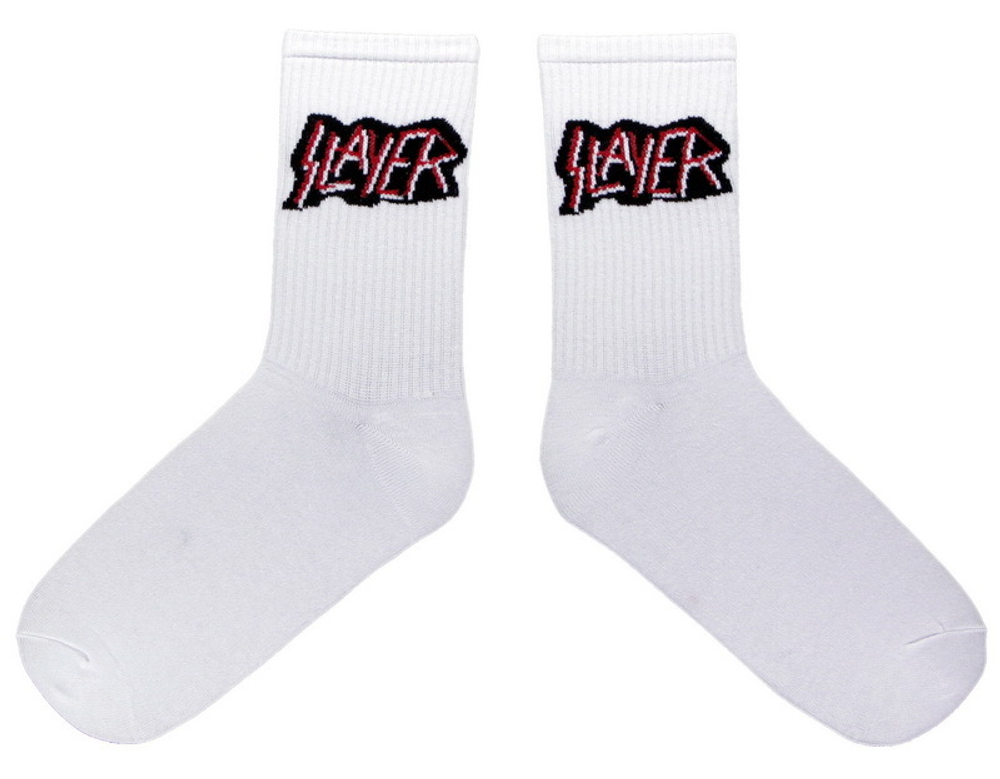 Носки Slayer белые (065)