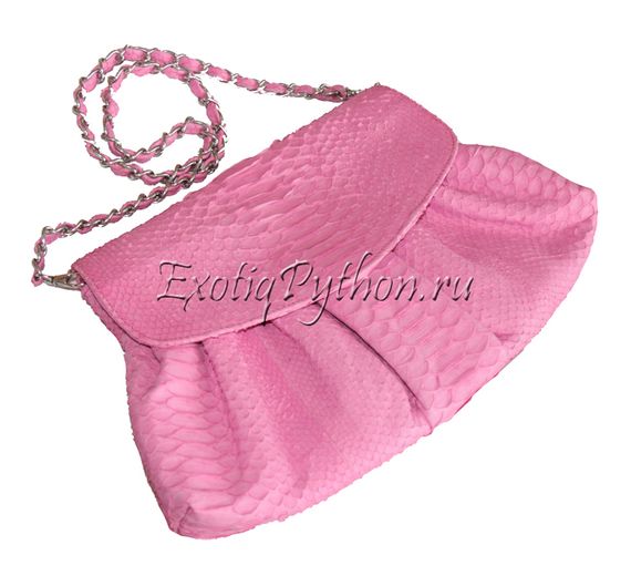 Клатч из кожи питона CL-62
