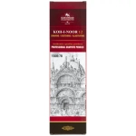 Карандаш чернографитный KOH-I-NOOR 1500, 1 шт., 7B, корпус желтый, заточенный, 150007B01170RU