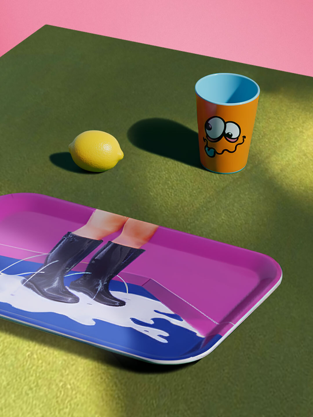 Поднос Milky Boots 19036