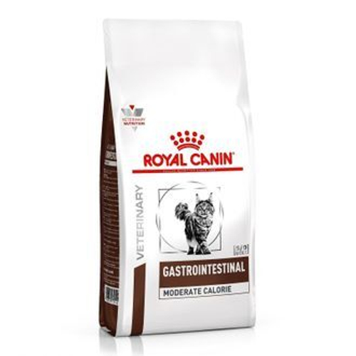 Royal Canin Gastro Intestinal Moderate calorie Сухой корм для кошек для лечения заболеваний ЖКТ при избыточном весе,  400 г