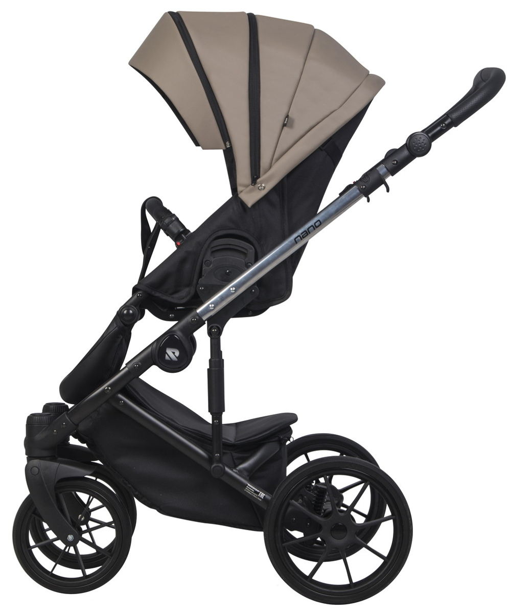 Детская коляска Riko Nano Thermo Ecco 2 в 1 04 Cappucino (капучино)