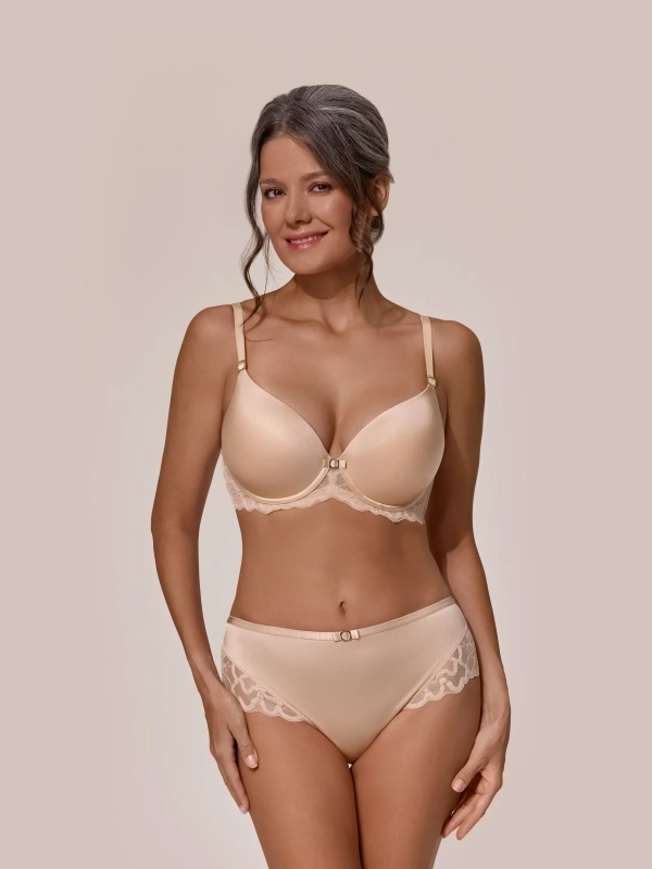 Трусы бразилиана EVI бежевый