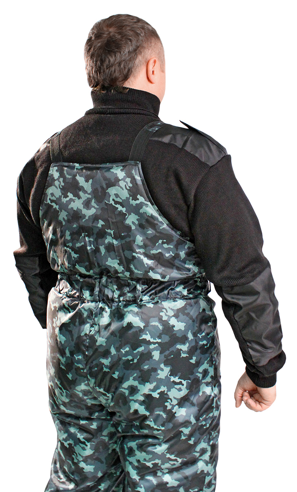 Полукомбинезон утепленный Оксфорд сер.КМФ