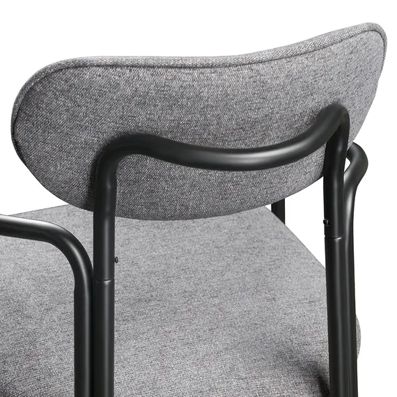 Стул Ror, Round, серая рогожка | Latitude | Купить в Hallberg.ru