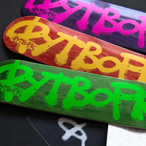 Дека Футворк Progress Лого Неон Фиолетовый