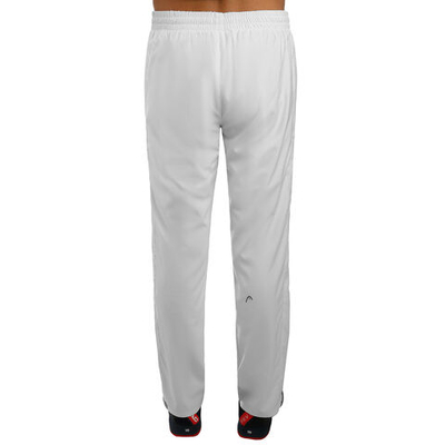 Мужские теннисные штаны HEAD Club Training Pants Men - White, Silver
