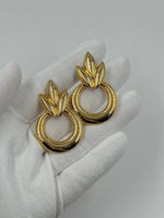 Крупные серьги с подвесками