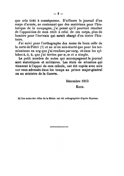 Journal des opérations des IIIe & Ve corps en 1813 | Gabriel Joseph Fabry