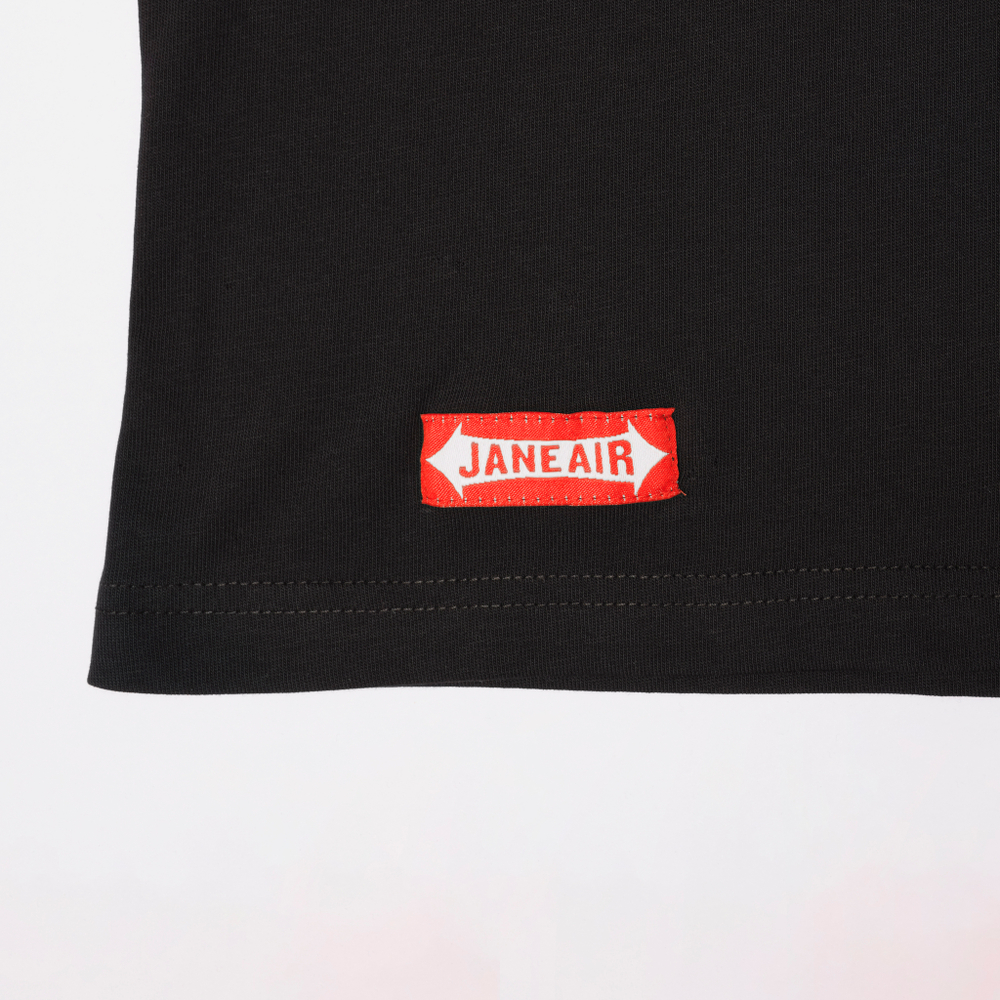 Футболка "Монк" OVERSIZE черная
