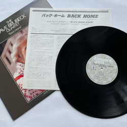 Винтажная виниловая пластинка LP The Dave Brubeck Quartet Back Home (Япония 1979) (Оби)