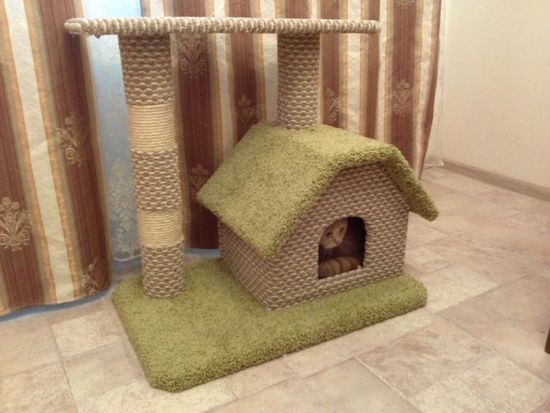 Домик для кошки Д-1