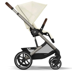 Коляска Cybex Balios S Lux TPE complete Cloud T Leaf Green Plus Base T 4 в 1 Seashell Beige с дождевиками