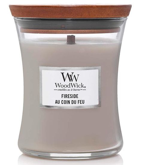 У камина, ароматическая свеча, WoodWick