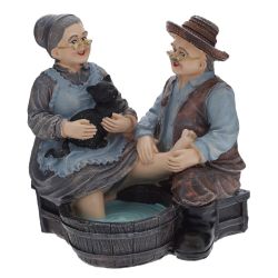 GAEM Фигурка декоративная "Бабушка с дедушкой", L11,5 W9 H12 см, 2в.