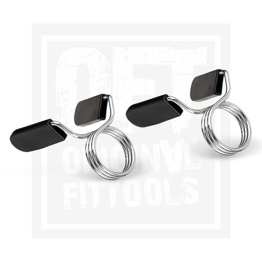 Замок пружинный с изогнутыми обрезиненными лапками 51 мм