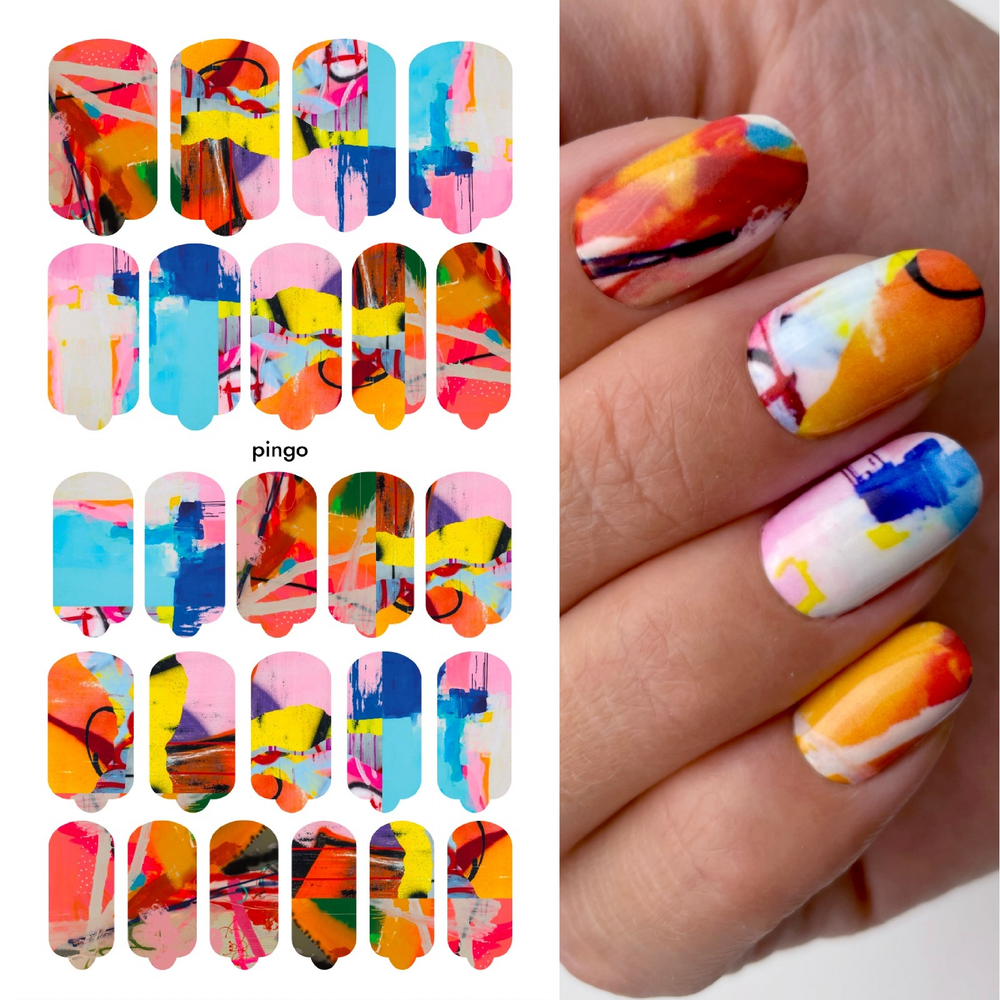 Плёнки для маникюра by provocative nails pingo